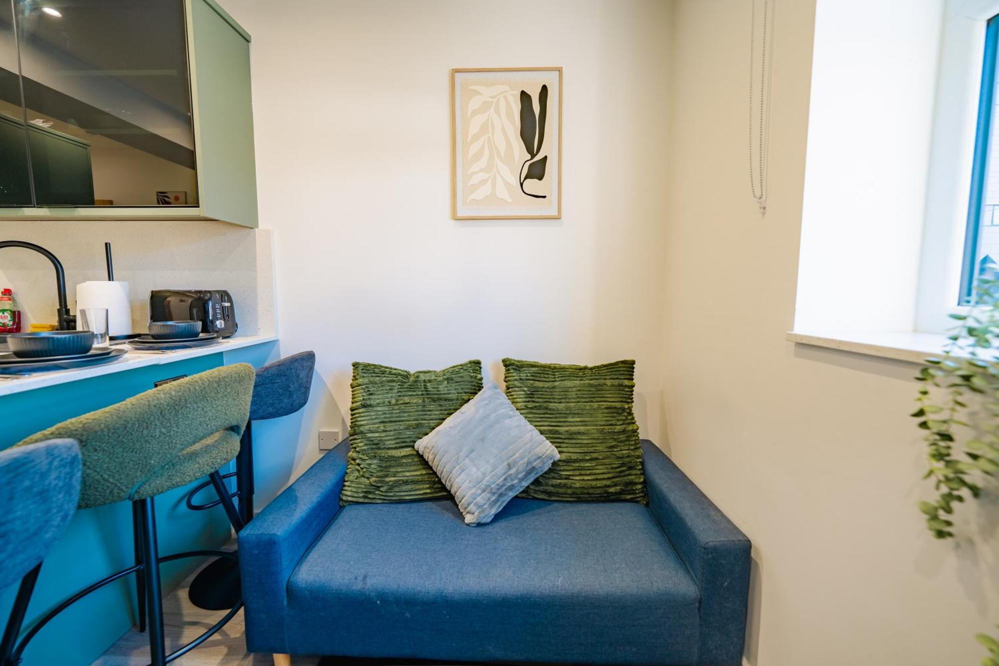 Luxury Apartments In Cardiff City Centre Rum bild